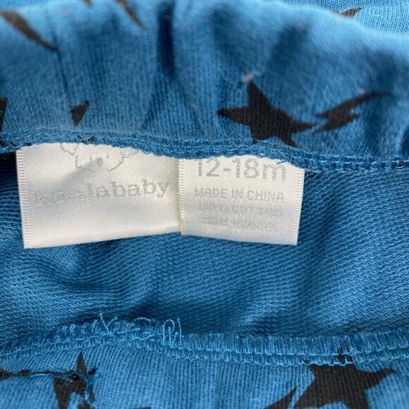 Koala Baby Leggings Girls 12 18M Pants Blue Stars New - Picture 4 of 6